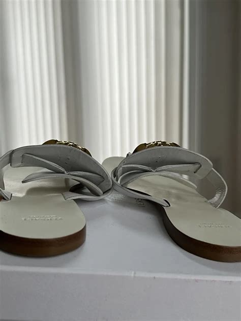 versace palazzo flat thong sandals|Gianni Versace.